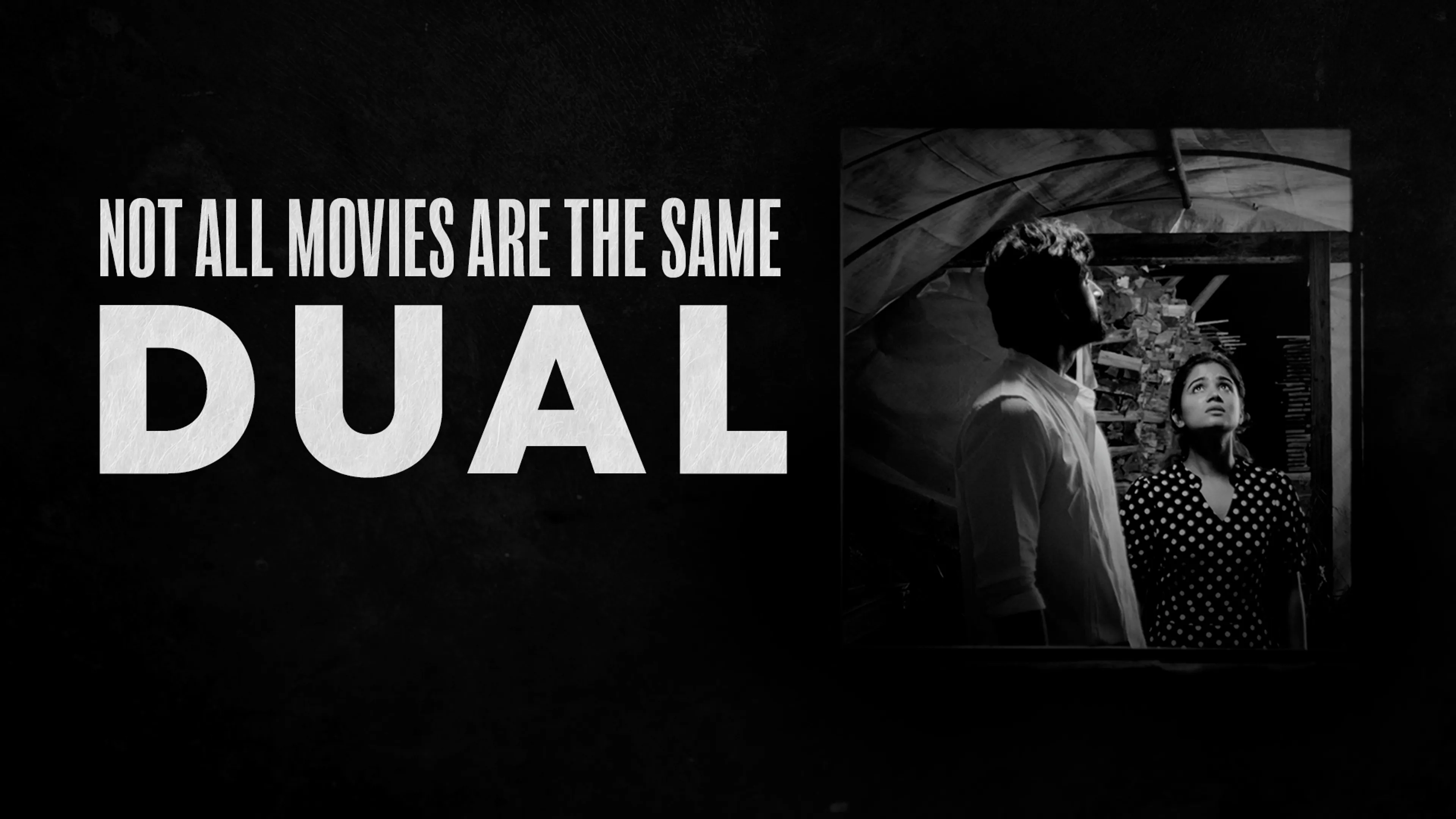 Not All Movies Are The Same: Dual poster